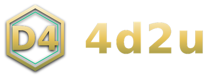 4d2u logo
